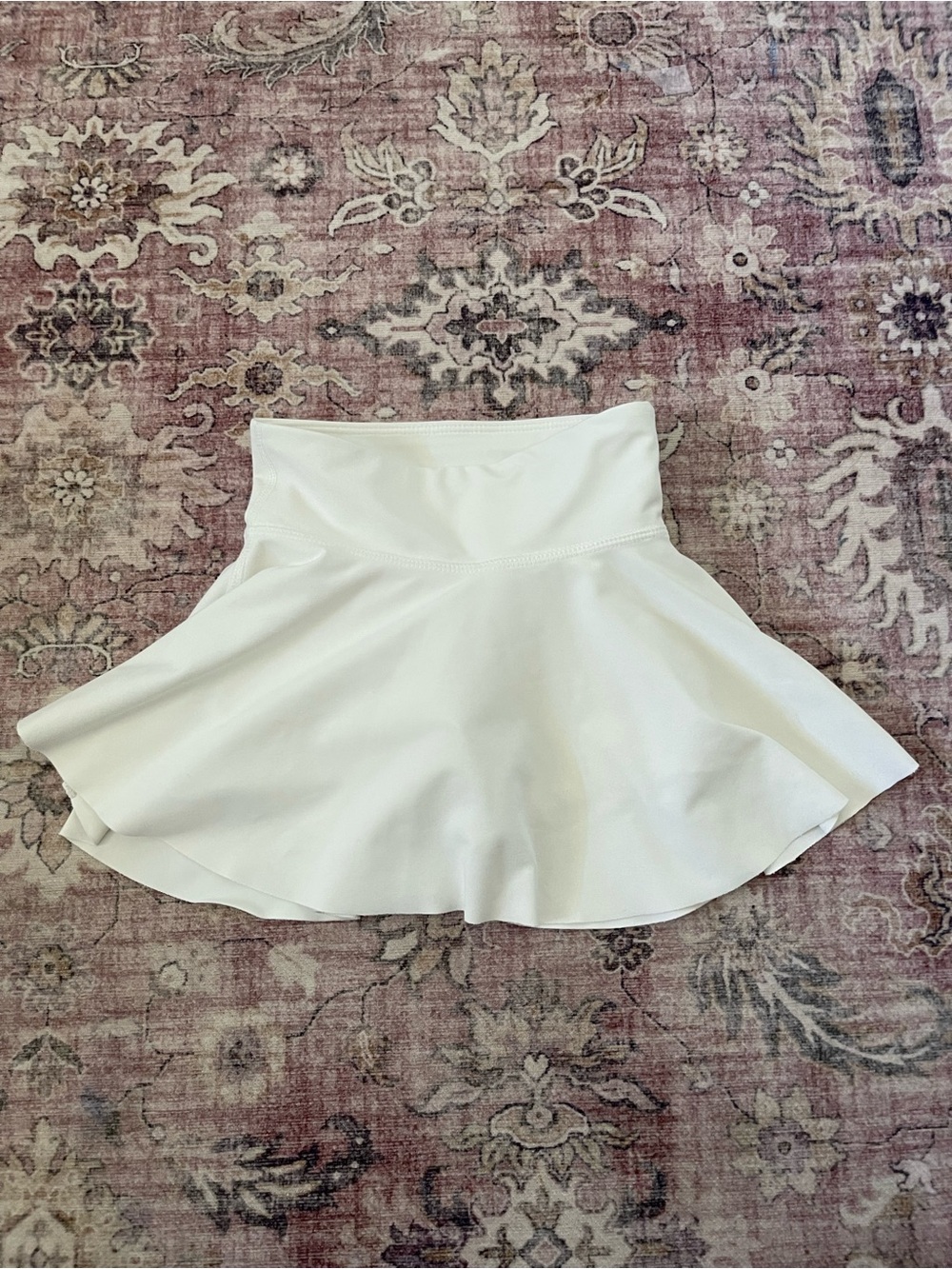 Old Navy girls white active skort